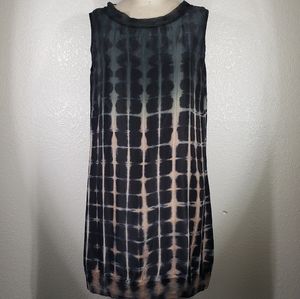 Viviana Uchitel Sleeveless Silk Tunic Size M